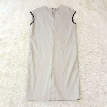 UNITED ARROWS TOKYO 슬리브리스 원피스 린넨 혼방