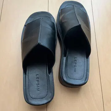 LEPSIM 샌들 L 블랙