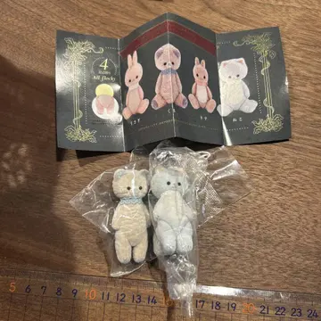 mori의 그림책 작은 동물들 vol.1 고양이, 곰, 2개 가챠