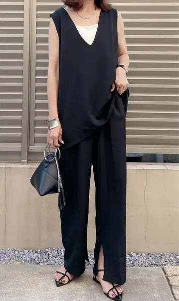 라지엠 V넥 셋업
