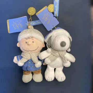 스누피 & 찰리 브라운 봉제 인형 세트