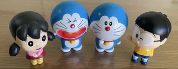도라에몽 캡슐 캐릭터 4종 세트 진구(노비타) 시즈카 피규어
