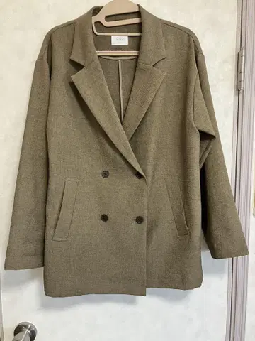 LOWRYS FARM 홉삭 자켓 브라운
