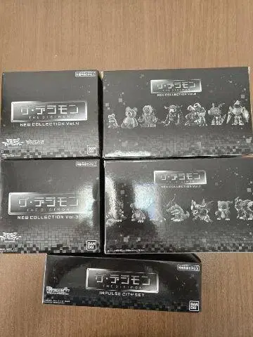 미개봉 디지몬 세트