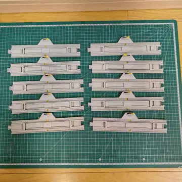 그레이 스톱 레일 프라레일 세척 완료