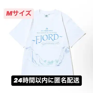 미세스 피요르드 로고 티셔츠 화이트 M