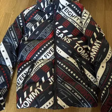 TOMMY JEANS 타미힐피거 다운 자켓 M