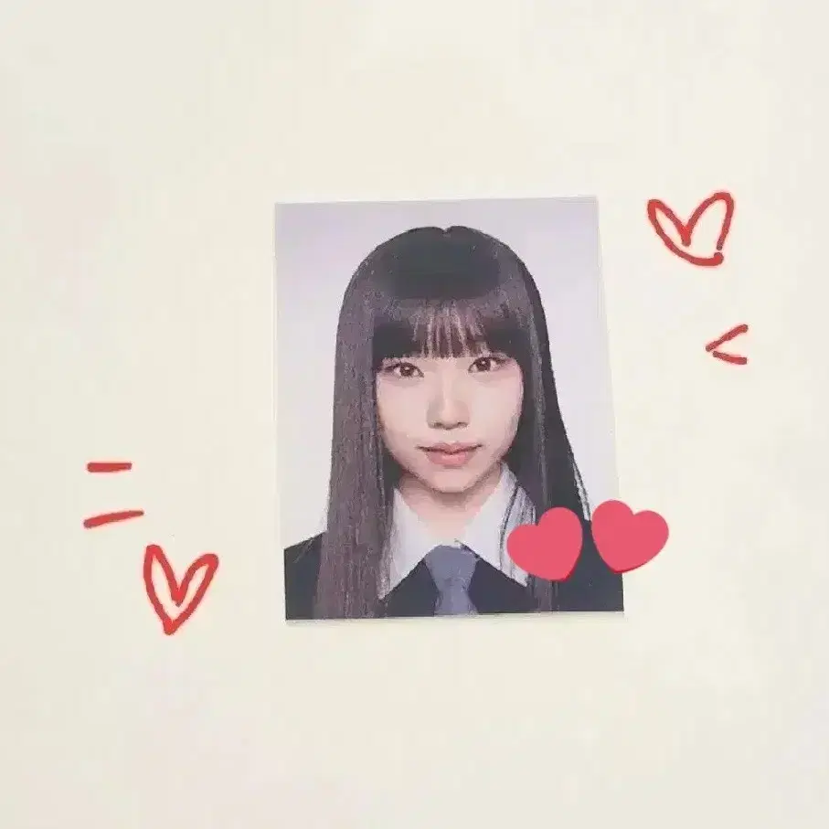 izna Lee Zeuna Choi Jungeun I-LAND2 ID Picture Photo on