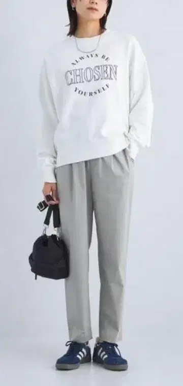 유나이티드 애로우즈 그린 라벨 이지 팬츠 그레이