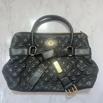 Marc Jacobs 블랙 퀼팅 핸드백