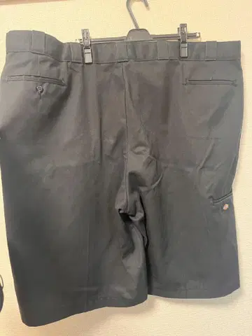 디키즈 루즈핏 블랙 숏 팬츠