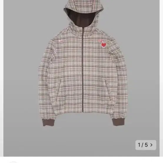 themuseumvisitor LOVE CHECK JACKET チェック LOVE CHECK JACKET : THE MUSEUM VISITOR