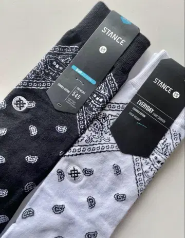 새상품 STANCE 스탠스 삭스 양말 2개