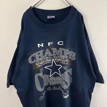 90년대 USA제 NFL 카우보이스 슈퍼볼 티셔츠