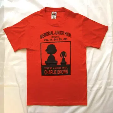 00s FRUIT OF THE LOOM SNOOPY 티셔츠 사인