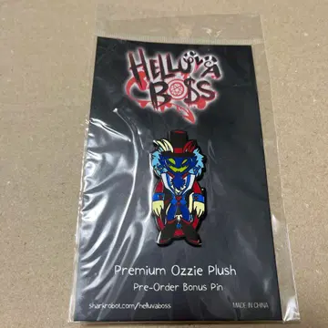 헬바보스 오지 핀 배지