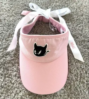 1회만 사용 WAAC 핑크 리본 선바이저