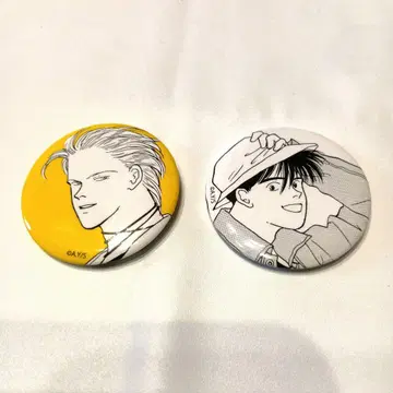 BANANAFISH 바나나 피쉬 캔뱃지 아쉬 이지 아베일