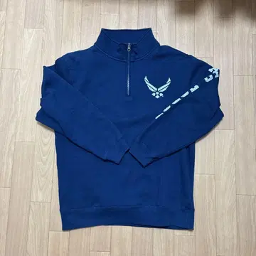 TOP OF THE WORLD 하프 지퍼 트레이닝복 USAF 밀리터리