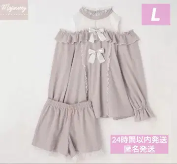 새상품 린야치 마조레티 셋업 어깨가 파인 블라우스 아베일 L