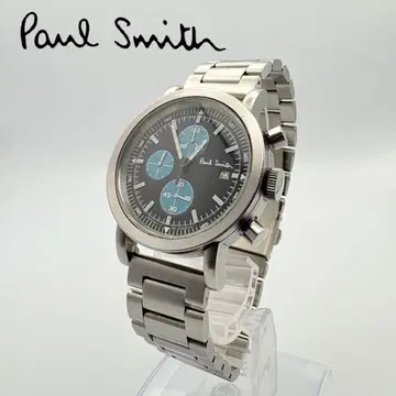 PaulSmith 폴 스미스 손목시계 크로노그래프 블루 블랙