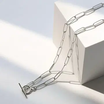 BLUEjewelry 실버 925 체인 목걸이 47cm 3way