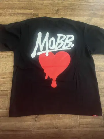 MOBB 몹 티셔츠 블랙