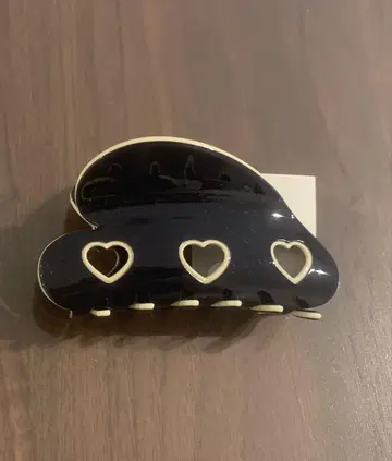 POTETE 3 하트 클립 네이비