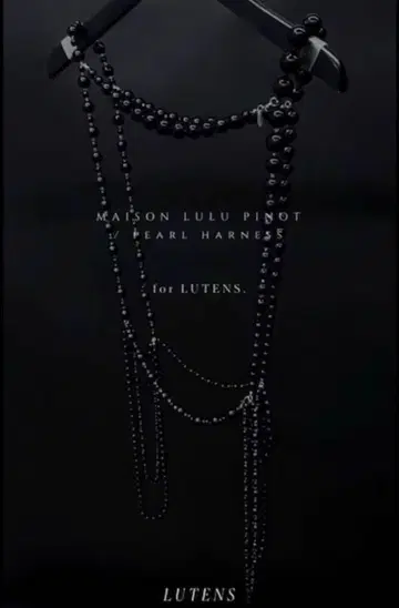 litmus 리트머스 펄 하네스 블랙 [레어]