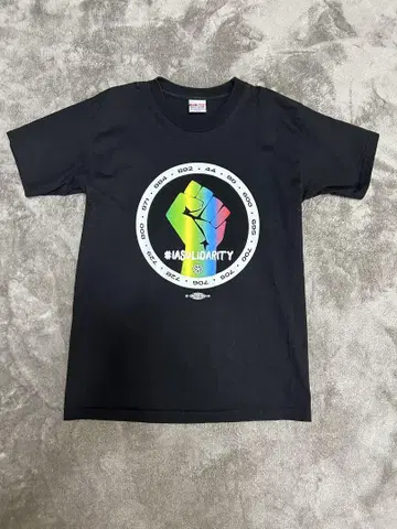 BAYSIDE 컬러풀 주먹 그래픽 티셔츠 L