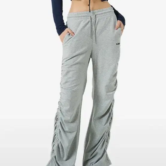[ NERDY ]★韓国人気★BOLD LINE WOVEN PANTS NERDY ]☆24SS☆韓国人気☆EMBROIDERY LOGO NY TRACK PANTS