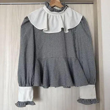 Treat Yourself 깅엄 체크 셔츠
