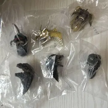 제일복권 고질라 G상 몬스터 헤드 마그넷 전 6종 컴플리트