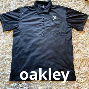 Oakley 블랙 피케 셔츠 남성용 XL