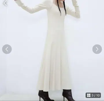 GALLARDA GALANTE 스퀘어 넥 원피스 M