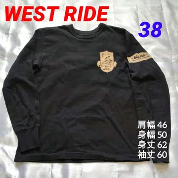 WESTRIDE 웨스트 라이드 롱 T 블랙 38