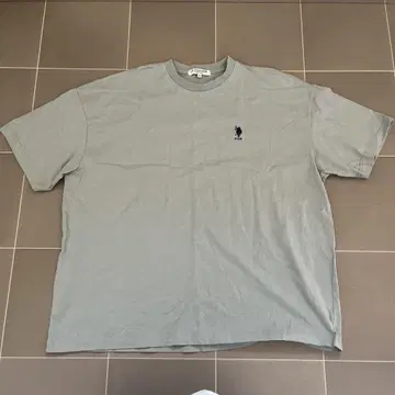 US. POLO ASSN. 티셔츠 L 잿빛 블루
