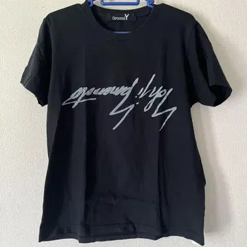 GroundY 거꾸로 된 로고 티셔츠