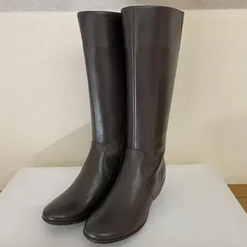 VITA NOVA 가죽 롱 부츠 23.0cm