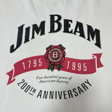 90s JIMBEAM 티셔츠 술 티셔츠 위스키 티셔츠 프로모션 티셔츠