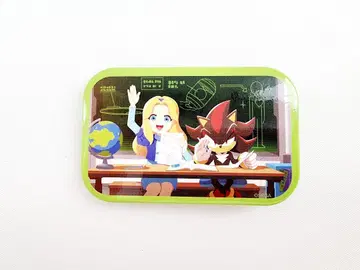 소닉 더 헤지혹 SonicPict 직사각형 캔뱃지 쉐도우 마리아