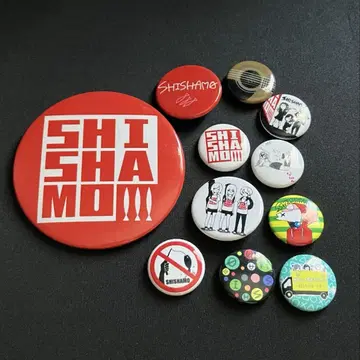 SHISHAMO 캔뱃지 묶음 판매