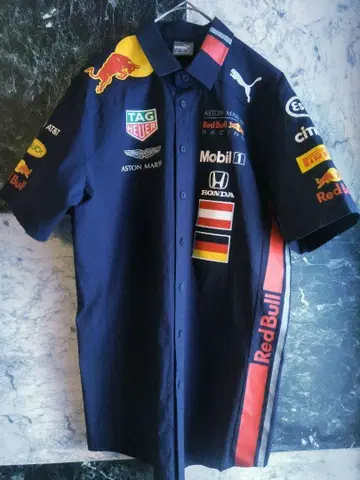 Red Bull Racing PUMA 레드불 레이싱 셔츠 사이즈 S