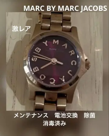 마크제이콥스 MARC BY MARC JACOBS 손목시계 로즈 골드
