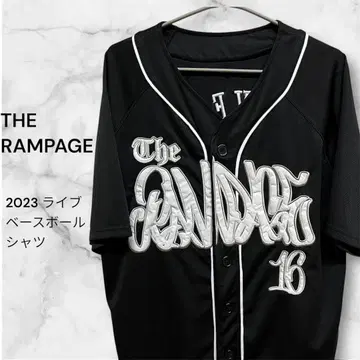 THE RAMPAGE 2023 라이브 베이스볼 셔츠