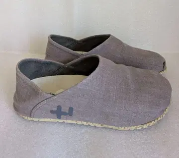 OTZ (오쯔) 신발 슬립온 23cm 그레이 린넨 편안한 신발