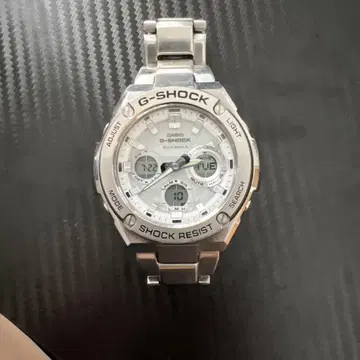 CASIO 지샥 실버 시계