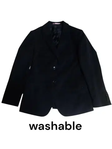 orihica rhyme washable 블랙 자켓