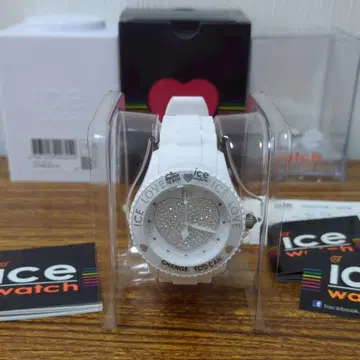 미사용 새상품 ICE WATCH 아이스 워치 ICE LOVE 스와로브스키