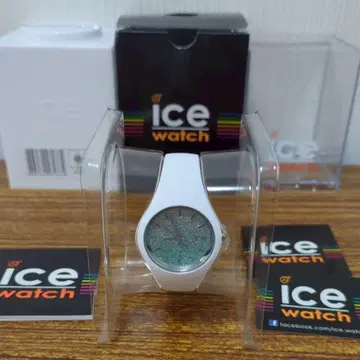 미사용 새상품 Ice Watch ICE lo 스몰 화이트 터콰이즈